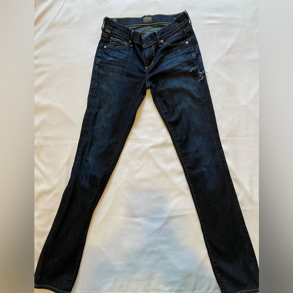 Citizens Of Humanity Dark Blue Bootcut Jeans